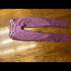 Maroon Gymshark Flex Legging Size Medium